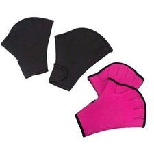 for aqua Gloves for Swimming and Water Aerobics with Adjustable Wrist Strap