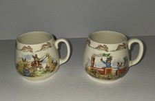 Vintage Bunnykins Coffee Cup /Tea Cup Set Of 2. Beautiful Condition Collectable