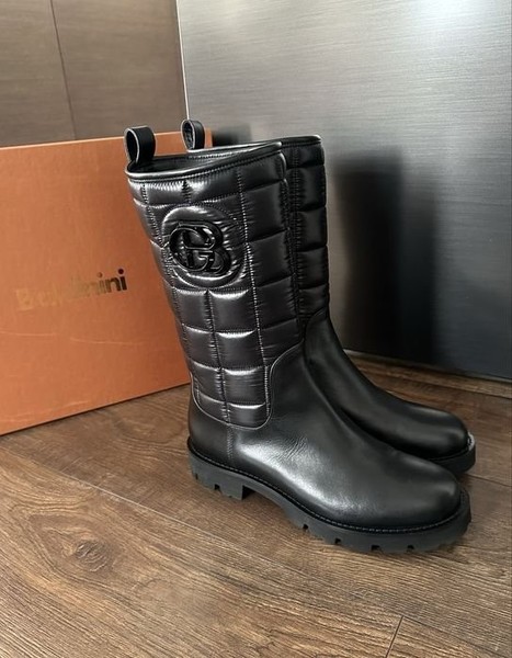 Women Baldinini Boots Black Leather 40