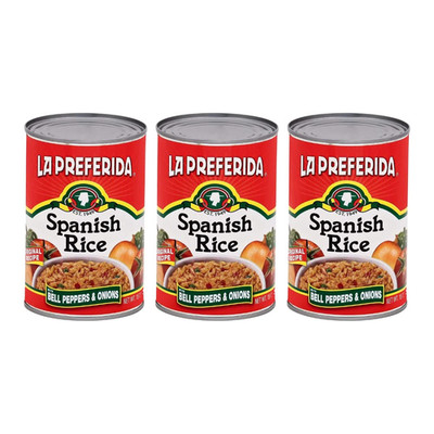 La Preferida Canned Spanish Rice (Bold Flavor from Bell Pepper, Onion & Tomato)