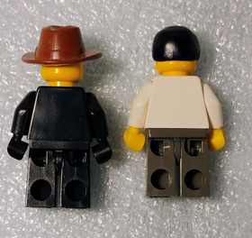 Lego 6765 Gold City Junction Mini Figures Black Bart & Banker