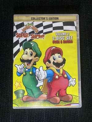 The Super Mario Bros. Super Show Vol. 2 - Used 2-Disc DVD Set - VG Condition
