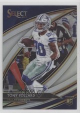 2019 Panini Select Field Level Silver Prizm Tony Pollard #283 0i7l