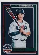 2022 USA BASEBALL FOIL SILVER RC CARSON PAGE STARS STRIPES ROOKIE #2881