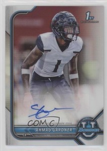 2021-22 Bowman U Bowman Chrome Prospect Auto Ahmad Gardner #BCPA-AG Auto