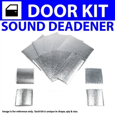 Heat & Sound Deadener Chevy Truck 1973 - 1987 4 Door Kit 21618Cm2 zirgo hot rod