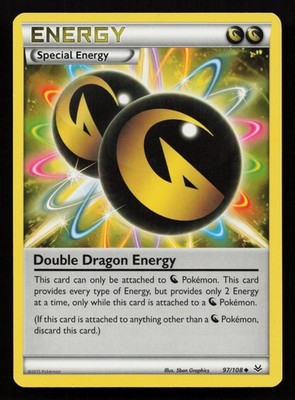 Double Dragon Energy 97/108 Uncommon Roaring Skies Pokemon LP