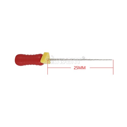 10-100Confezioni 25mm Dentale Endo Radice Canale File Alesatori Acciaio Inox Uso Manuale - Foto 26 di 65