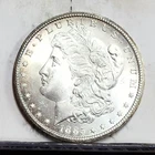 1885-CC Morgan Dollar - BU details, Light Toning (#61307-L)
