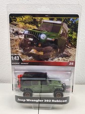2025 HOT WHEELS PREMIUM 1:43 JEEP WRANGLER 392 RUBICON METAL REAL RIDERS 25 NEW