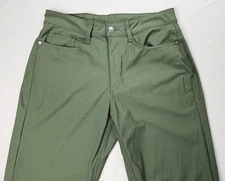 Swiss Tech Pants Men’s 30x32 Army Green Olive Branch Performance Chino Outdoors