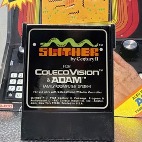 Vintage Coleco Vision Roller Controller Module Track Ball & Game In Box