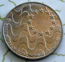 COIN PORTUGAL 200ESC 1992 BU A1