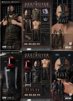 BANE figure ''The Destroyer'' villain film Batman Dark Knight 1/12 15 cm cinema
