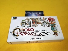 CHRONO TRIGGER NINTENDO SUPER FAMICOM FRIST EDITION WHITH CARDS