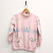 Vintage Kitty Cats with Yarn Sweatshirt Medium
