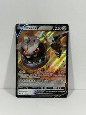 Pokemon TCG Steelix V 115/185 Swsh04: Vivid Voltage Holo