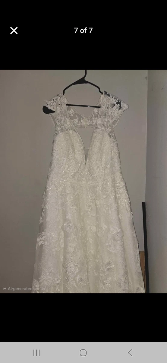 Oleg Cassini Regular Size Cap Sleeve Wedding Dresses for sale | eBay