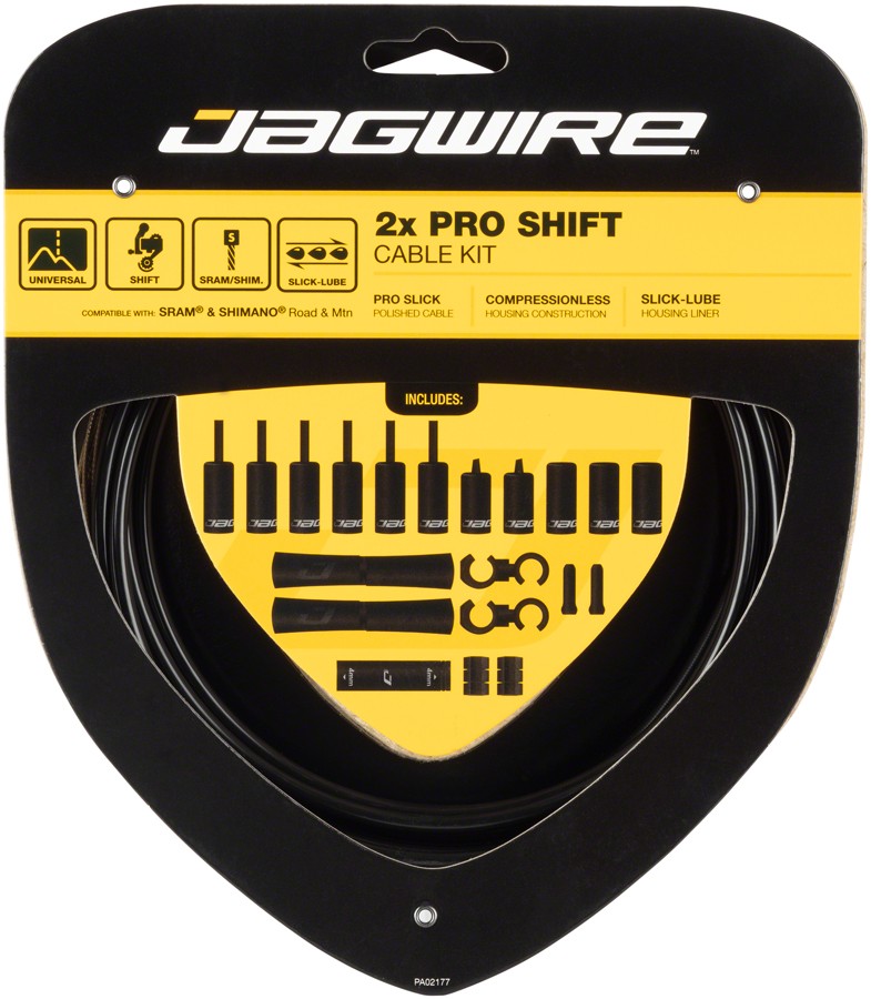 Jagwire Pro Shift Kit ДорожныйГорный SRAM Черный 5990₽