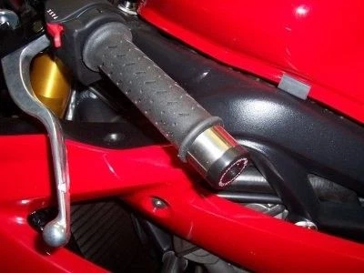 Deslizadores de extremo de barra negros R&G Racing para Triumph Daytona 675 BE0026BK 2006-2012 Foto 2 de 4