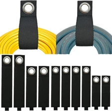 Heavy-Duty Storage Straps (Assorted 10 Pack) - Extension Cord Storage, Organizer