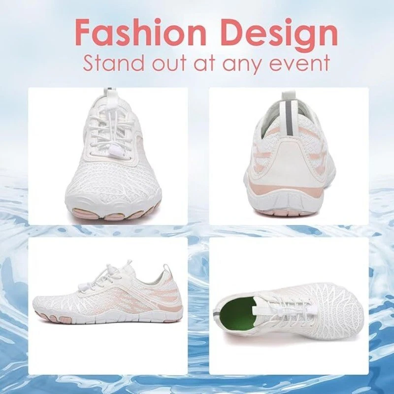 Hiking Barefoot Shoes for Womens&Non-Slip Footwear Athletic Wide Toe Water Shoes - Image 4 of 4