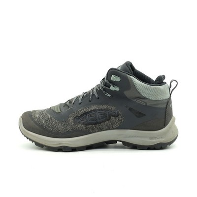 KEEN Damen KTH Stiefel Grau Textil Mittelhoch Wasserdicht Wanderschuhe EU 40.5