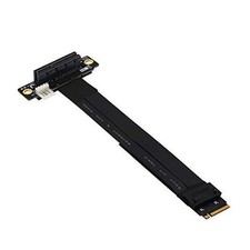 M.2 NGFF Key M to PCIe 3.0 4X Extension Cable 90 Right Angle PCI-E Slot 