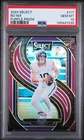 BO NIX ROOKIE 2024 Panini Select Football #117 Broncos PURPLE PRIZM /75 PSA 10