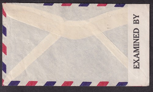 Nov 1942 WWII censor 2614 cover Honolulu Hawaii to Baltimore - Bild 2 von 2