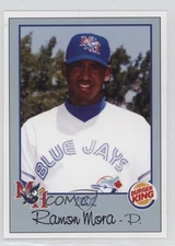 2002 Medicine Hat Blue Jays Team Issue Ramon Mora