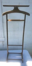 Vintage Fratelli Reguitti Wood Valet Clothing & Shoe Stand 1960s