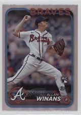 2024 Topps Series 2 Rainbow Foil Allan Winans #494 1gj7