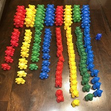 Counting Bears Set Learning Counting Color  Sorting Toy Math Educational 141 Pc