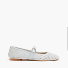 J.Crew Mary Jane Ballet Flats Fog Blue Square Toe Size 9 New Sold Out — photo 4