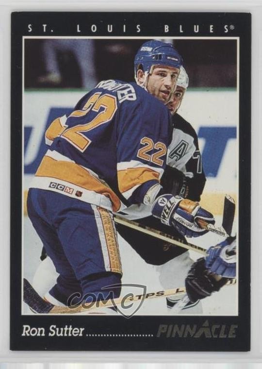 1993-94 Pinnacle Ron Sutter #95 19zq
