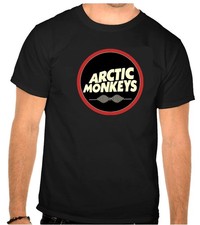 T-shirt Arctic Monkeys musica rock logo nero -1285