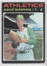 1971 Topps Marcel Lachemann #84 0o9