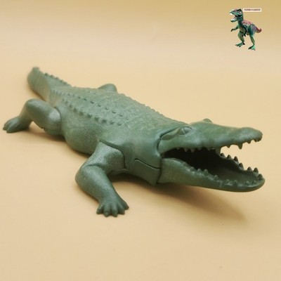 Playmobil Riesenkrokodrig-Zoo-See-Lagune-Afrika-Safari-Kaiman-Große Eidechse