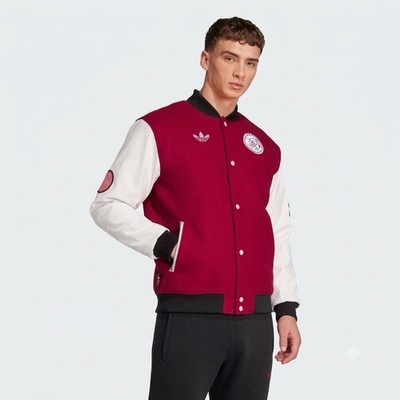 Adidas AJAX Amsterdam FC Varsity Bomberjacke 24/25 ''VRCT'' - Größe M (M)
