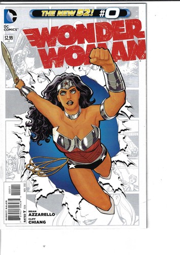 Wonder Woman 0 (4th Series) New 52 F/VF 2012 Glossy
