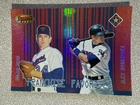 2001 Bowman's Best Nolan Ryan & Alex Rodriguez Franchise Favorites Card #FF-RR