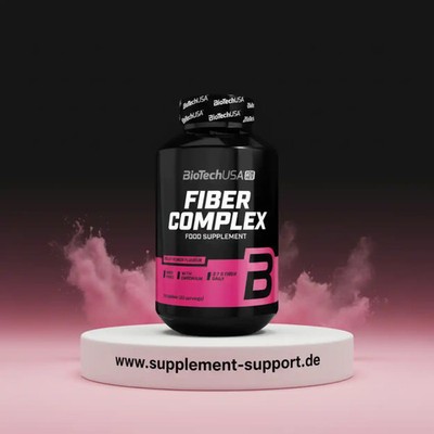 BioTech USA Fiber Complex Ballaststoff 120 Kautabletten