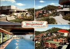 Burgerhaus Biedenkopf Hessen Germany vintage postcard ******