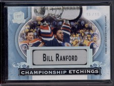 2020-21 The Cup Bill Ranford Championship Etchings Name Plate SSP /15