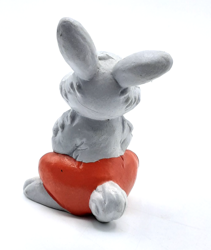 Conejo / Alicia en el País de las Maravillas Figura Tamaño 4,5 cm Bullyland Figura de cuerpo completo RARO - Imagen 2 de 2