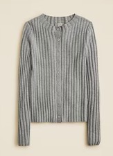   J. CREW 100 CASHMERE sweater MEDIUM NEW Orig 178 Cardigan