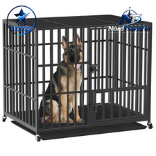 Hundekäfig XXL Metall Gitterbox Transportbox für große Hunde 117x78x93,5cm Hundekäfig XXL Metall Gitterbox Transportbox für große Hunde 117x78x93,5cm