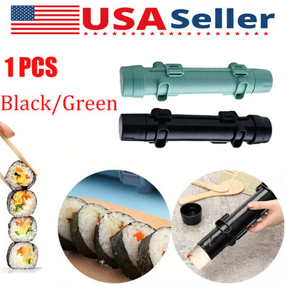 1x Sushi Bazooka Sushi Maker Sushi Roller Mold Food Grade Plastic Rice Vegetable