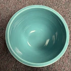 Fiesta Ware Mixing Nesting Bowl #6 turquoise  Vintage 9 3/4" -  - READ rim chip